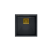 QUADRON DAVID 40 GraniteQ zlewozmywak black diamond 42x42x22,5 cm 1-komorowy b/o komora podwieszana kwadratowy odpływ + syfon manualny złoty save spac