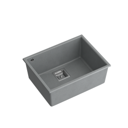 DAVID 50 GraniteQ silver stone/elementy stalowe