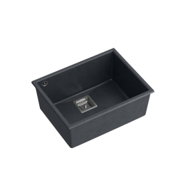 DAVID 50 GraniteQ black diamond/elementy stalowe