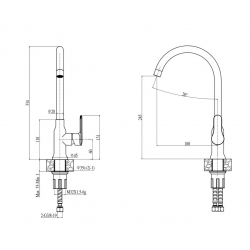 LOLA bateria inox
