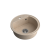QUADRON JOHNNY 210 GraniteQ zlewozmywak granitowy river sand (beżowy) 1 komorowy b/o (fi.51x18) z odpływem
