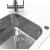 GLASSIX 40 PUSH UP 860x500mm satyna - biały