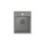 QUADRON JOHNNY 90 GraniteQ zlewozmywak granitowy silver stone 1-komorowy z/o (39x50x20), z syfonem stal szlachetna