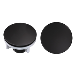 GO- SMART CZARNY zlewozmywak granitowy 1-k z/o (62x44x17,5) + bateria pure carbon + syfon manualny z zaślepką pure carbon