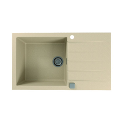 CADIT 40 kol. 22 PIASKOWY (860x500) zlew Granital 1 kom. z syfonem POP-UP 3 1/2"