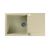 CADIT 40 kol. 22 PIASKOWY (860x500) zlew Granital 1 kom. z syfonem POP-UP 3 1/2"