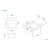 ATROX 10 kol. 81 BETON zlew Granital (400 x 500) 1 kom. z syfonem POP-UP 3 1/2