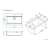 ATROX 40 kol. 81 BETON zlew Granital (790 x 500) 1 kom. z syfonem POP-UP 3 1/2
