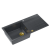 QUADRON EVAN 146 XL GraniteQ zlewozmywak z syfonem Push 2 Open 1-komorowy z/o (1000x500x210; kom. 420x480) black diamond / elementy złote