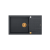 QUADRON EVAN 136 XL GraniteQ zlewozmywak z syfonem Push To Open 1-komorowy z/o (860x500x210; kom. 420x490) black diamond / elementy miedziane