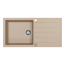CADIT 50 kol. 22 PIASEK (1000x500) zlew Granital 1 kom. z syfonem POP-UP 3 1/2"