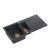 QUADRON EVAN 156 GraniteQ zlewozmywak z syfonem Push To Open 1,5-komorowy z/o (1000x500x210; kom. 420x480) black diamond / elementy miedziane