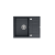 MORGAN 116 GraniteQ zlewozmywak black diamond z syfonem Push To Open stal szlachetna 1-komorowy z/o + zaczepy 4 szt