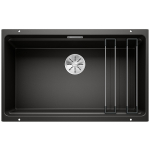 Zlewozmywak BLANCO ETAGON 700-U z korkiem INFINO, SZYNY CZARNY 525 891