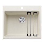 Zlewozmywak Blanco ETAGON 6 Silgranit, InFino, delikatny biały 527 076