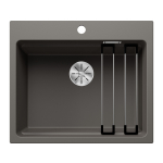Zlewozmywak Blanco ETAGON 6 Silgranit, InFino, wulkaniczny szary 527 259