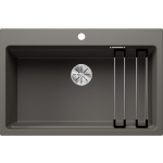 Zlewozmywak Blanco ETAGON 8 z korkiem manutalnym InFino wulkaniczny szary 527 262