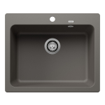 Zlewozmywak Blanco NAYA 6 bez korka automatycznego wulkaniczny szary 527 311