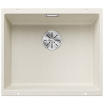 Zlewozmywak Blanco SUBLINE 500-U bez korka automatycznego z korkiem InFino delikatny biały 527 170