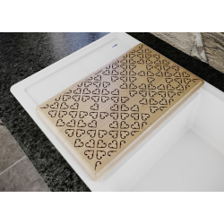 BLANCO Deska drewniana jesion z ornamentem, 465x285, 237 591