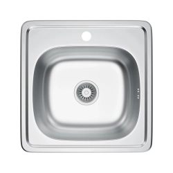 Zlewozmywak Melanstar HD4848D stal nierdzewna dekor