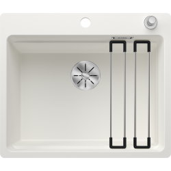 Zlewozmywak Blanco ETAGON 6-F z korkiem automatycznym InFino biały 527 678