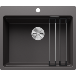 Zlewozmywak Blanco ETAGON 6-F z korkiem InFino szarość skały 527 684