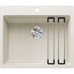 Zlewozmywak Blanco ETAGON 6-F z korkiem InFino delikatny biały 527 689