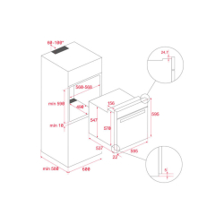 Piekarnik gazowy Teka HSB 740 G X 111040001