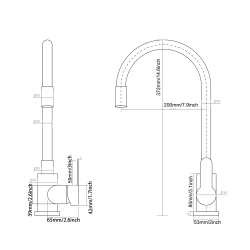 Bateria Melanstar z elastyczną wylewką HD8105SG szara