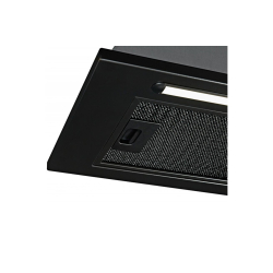 Okap podszafkowy Toflesz Linea Bravo Czarny 56,4 cm