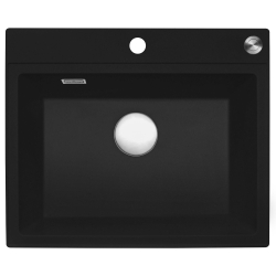 Zlewozmywak Reginox PARIS 54 BLACK SILVERY