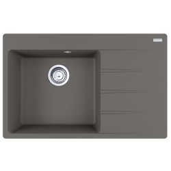Zlewozmywak Franke Centro CNG 611-78 TL lewa komora kamienny szary 114.0633.148