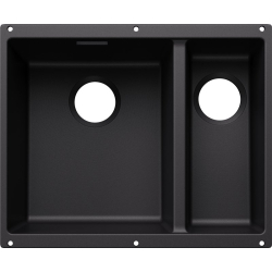 Zlewozmywak Blanco SUBLINE 340/160-U lewy Colour Unit bez armatury czarny 527 818