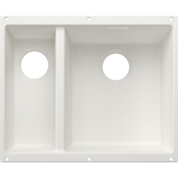 Zlewozmywak Blanco SUBLINE 340/160-U prawy Colour Unit bez armatury biały 527 815