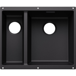 Zlewozmywak Blanco SUBLINE 340/160-U prawy Colour Unit bez armatury czarny 527 810