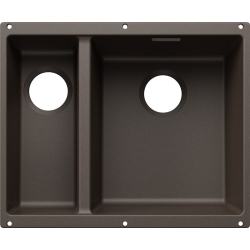 Zlewozmywak Blanco SUBLINE 340/160-U prawy Colour Unit bez armatury kawa 527 816