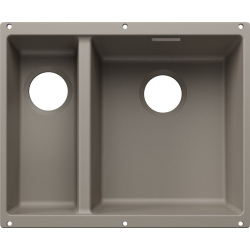Zlewozmywak Blanco SUBLINE 340/160-U prawy Colour Unit bez armatury tartufo 527 817
