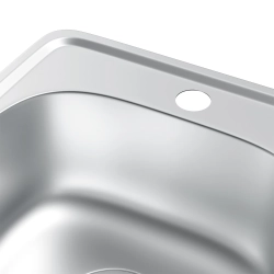 Zlewozmywak Melanstar HD3838S stal nierdzewna satyna