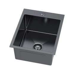 Zlewozmywak Melanstar HD4050B stal nierdzewna PVD czarny mat