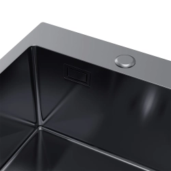 Zlewozmywak Melanstar HD4050B stal nierdzewna PVD czarny mat