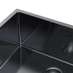 Zlewozmywak Melanstar HD5444B stal nierdzewna PVD czarny mat