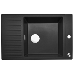 Zlewozmywak Reginox PARIS 78 BLACK SILVERY