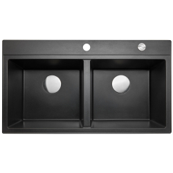 Zlewozmywak Reginox PARIS 20 BLACK SILVERY