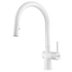 Bateria FRANKE ACTIVE J Pull Down 2 jets biały mat 115.0653.405