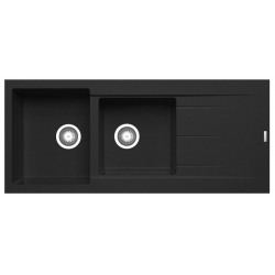 Zlewozmywak Pyramis ALAZIA 116x50 2B karbon 079812602