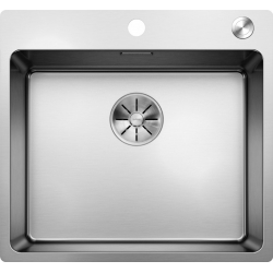Zlewozmywak Blanco ANDANO 500-IF/A Stal polerowana, korek automatyczny, InFino, PushControl 525 245