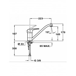 Bateria Teka AQUATA EO chrom 4091302