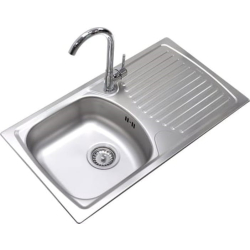 Zlewozmywak Alveus BASIC 170 LEN fi 114 78x43,5 1K zlew wpuszczany z syfonem 1136540