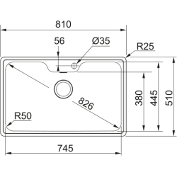 Zlewozmywak Franke Bell BCX 610-75 101.0693.352